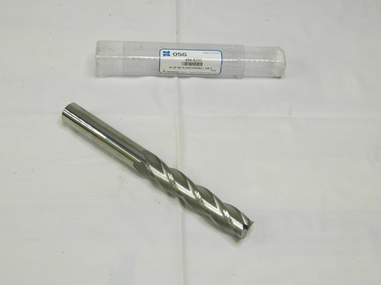 OSG SC Sq End Mill 5/8'' Dia, 3'' LOC, 6'' OAL, 4 FL, 5/8'' Shank Dia 484-6250
