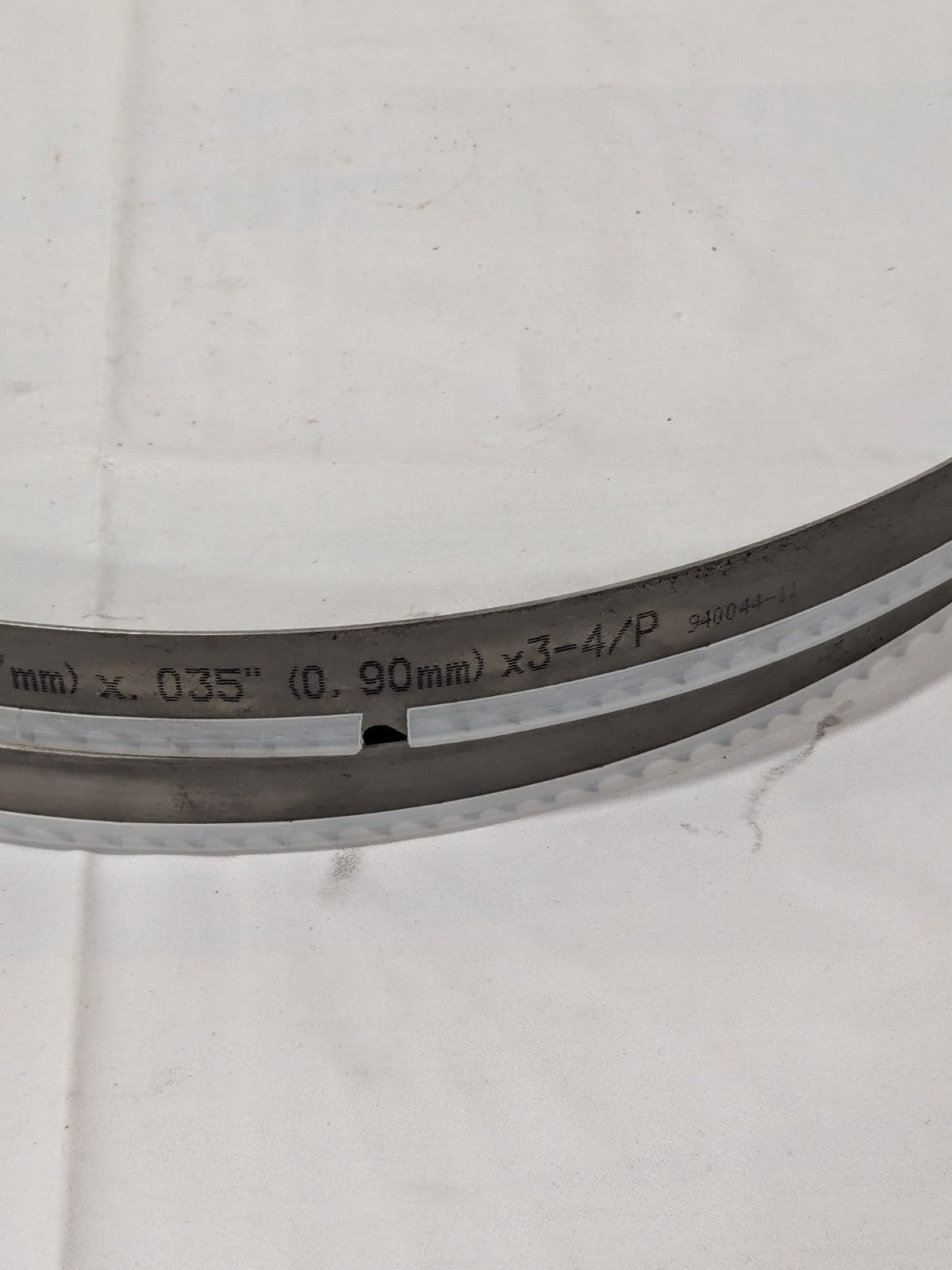 Starrett Welded Bandsaw Blade: 12' 4 Long x 1" Wide x 3 to 4 TPI 20715