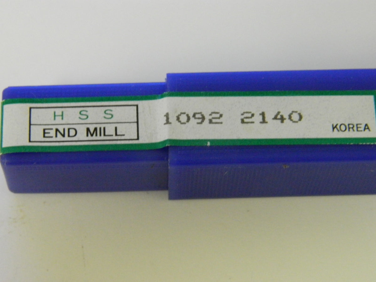 Interstate Spiral Flute End Mill 7/16" x 13/16" x 3-3/4" 2FL HSS #10922140
