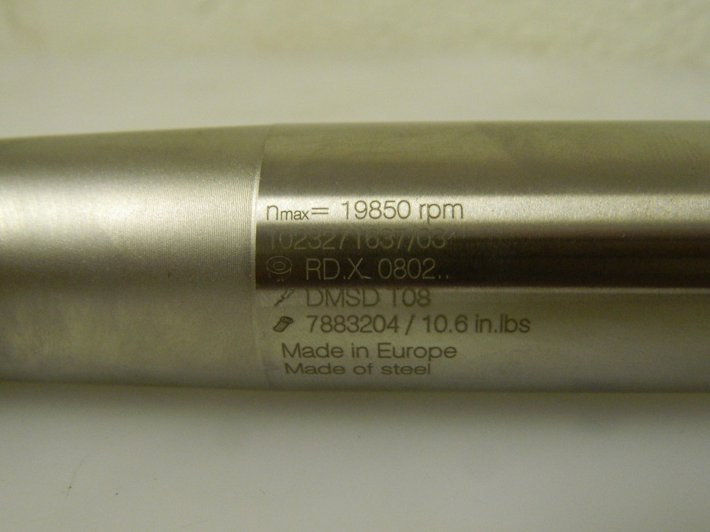 Hertel Indexable Copy End Mills Maximum DOC  0.1600  48279830