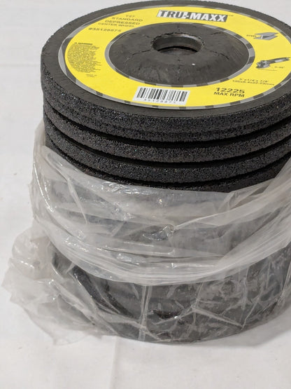 (15) Tru-Maxx Depressed-Center Wheel: Type 27, 5" Dia, 1/4" Thick 35128875