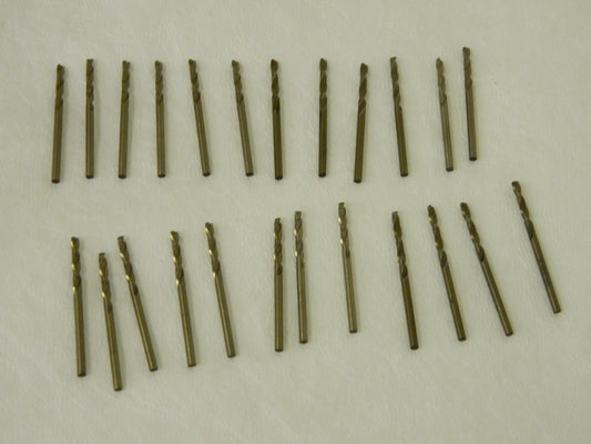 Precision Spiral Screw Machine Drill Bit  0.111" Cobalt 135°Qty. 24 #01372341
