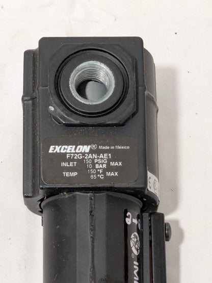 Norgren Compact Compressed Air Filter: 1/4" NPT Port F72G-2AN-AE1