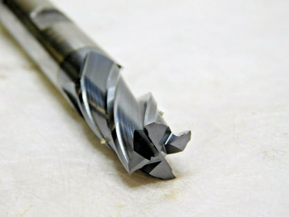 Hertel Square End Mill HSS RH Double End 1/2"x1"x1/2"x4-1/2" 4FL TiCN  87617502