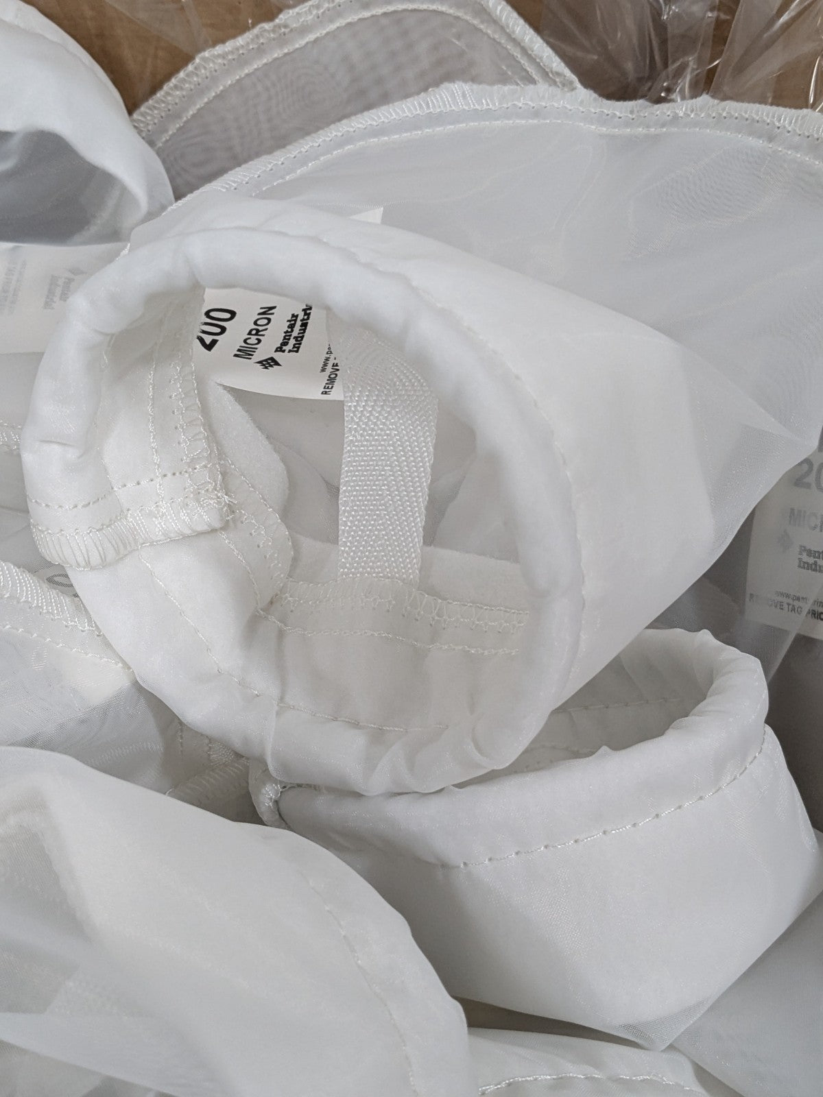 (25) Pentair 200 Micron, Size 3, 30 GPM Max Flow, High Flow Bag Filter NMO200K3S