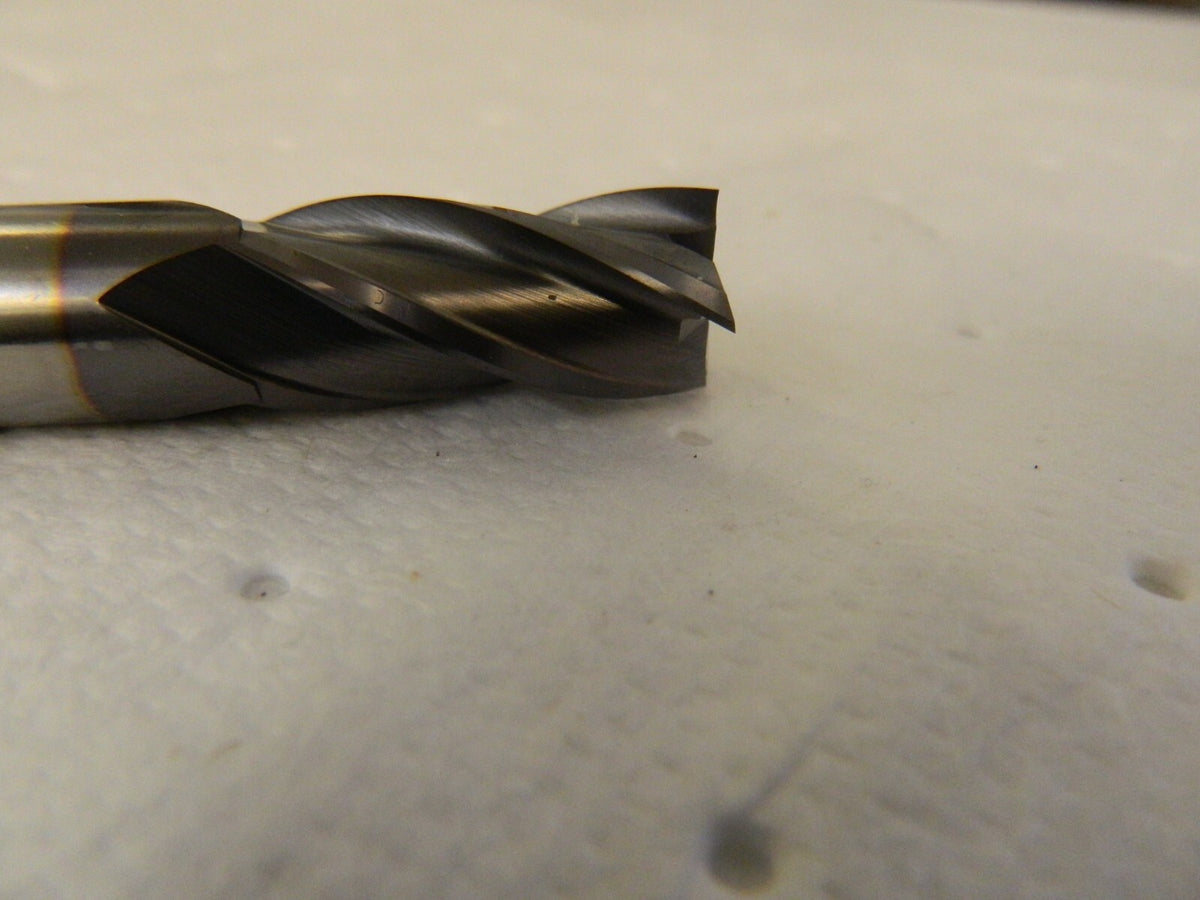 HERTEL Square End Mill: 1/2 Dia 4 Fl HSS EF99921327