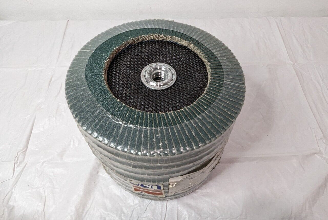Arc Abrasives Flap Discs ZA Type 29 7" X 5/8"-11 80G 8600 Max RPM QTY