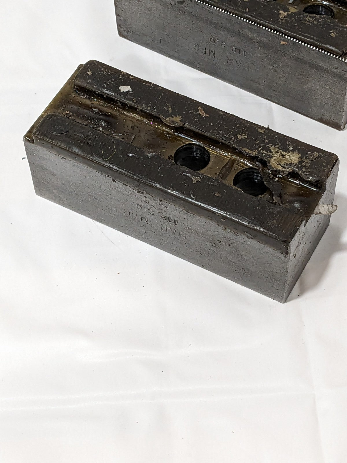 H&R Soft Lathe Chuck Jaw: Serrated 2" OAW, 2" OAH, 5-1/4" OAL Qty 2 HR-112-2.0