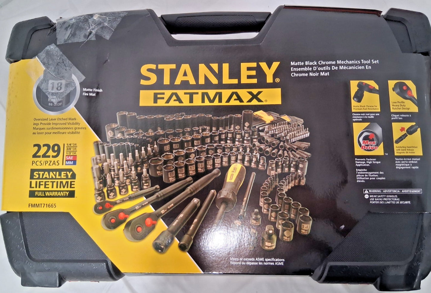 Stanley FatMax Multi-Purpose Mechanic's Socket Tool Set 229pcs FMMT71665