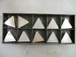 Interstate TPG433 C2 Carbide Inserts Qty 10 04004305