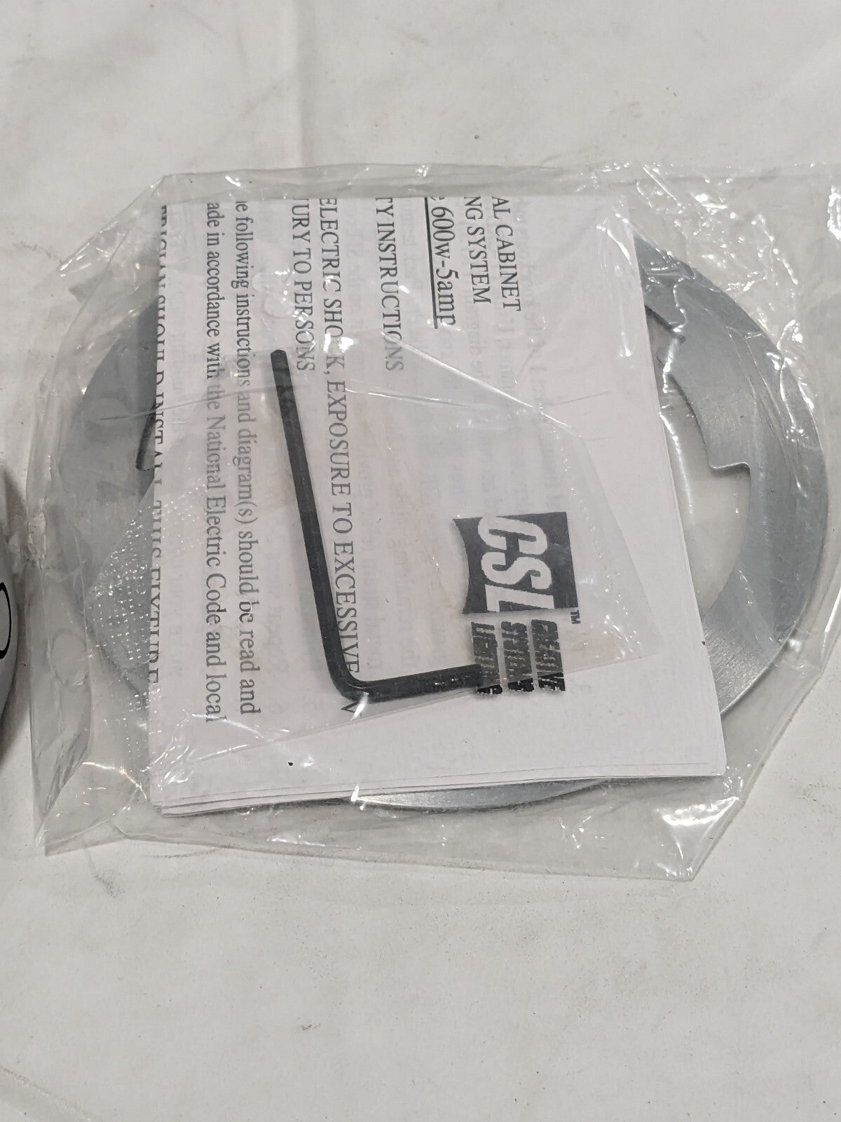 Pro Puck LED Satin Aluminum- 120V system. High Power 4 Watt PP-4WLED-SA