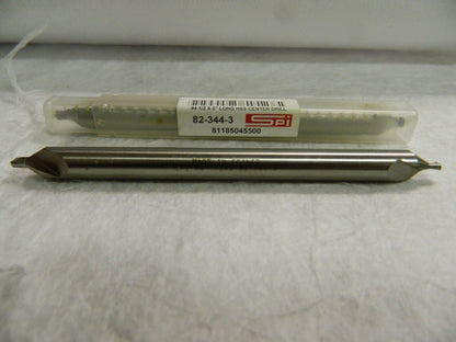 SPI Combined Drill &amp; Countersink #4-1/2 x 5" OAL HSS QTY 2  00490524