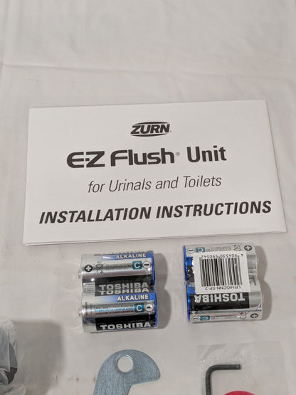 Zurn EZ Flush Sensor Retrofit Kit Automatic Flushing Valve Chrome Cover ZERK-CPM