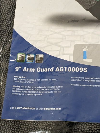 Arm Guard Sleeves Hex Armor Elite 9" Sz XXL AG10009S-XXL (11)