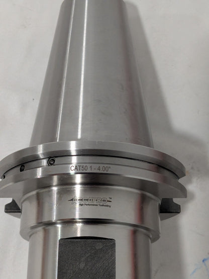 ACCUPRO End Mill Holder: 1" Hole CAT50 Taper Shank 775142