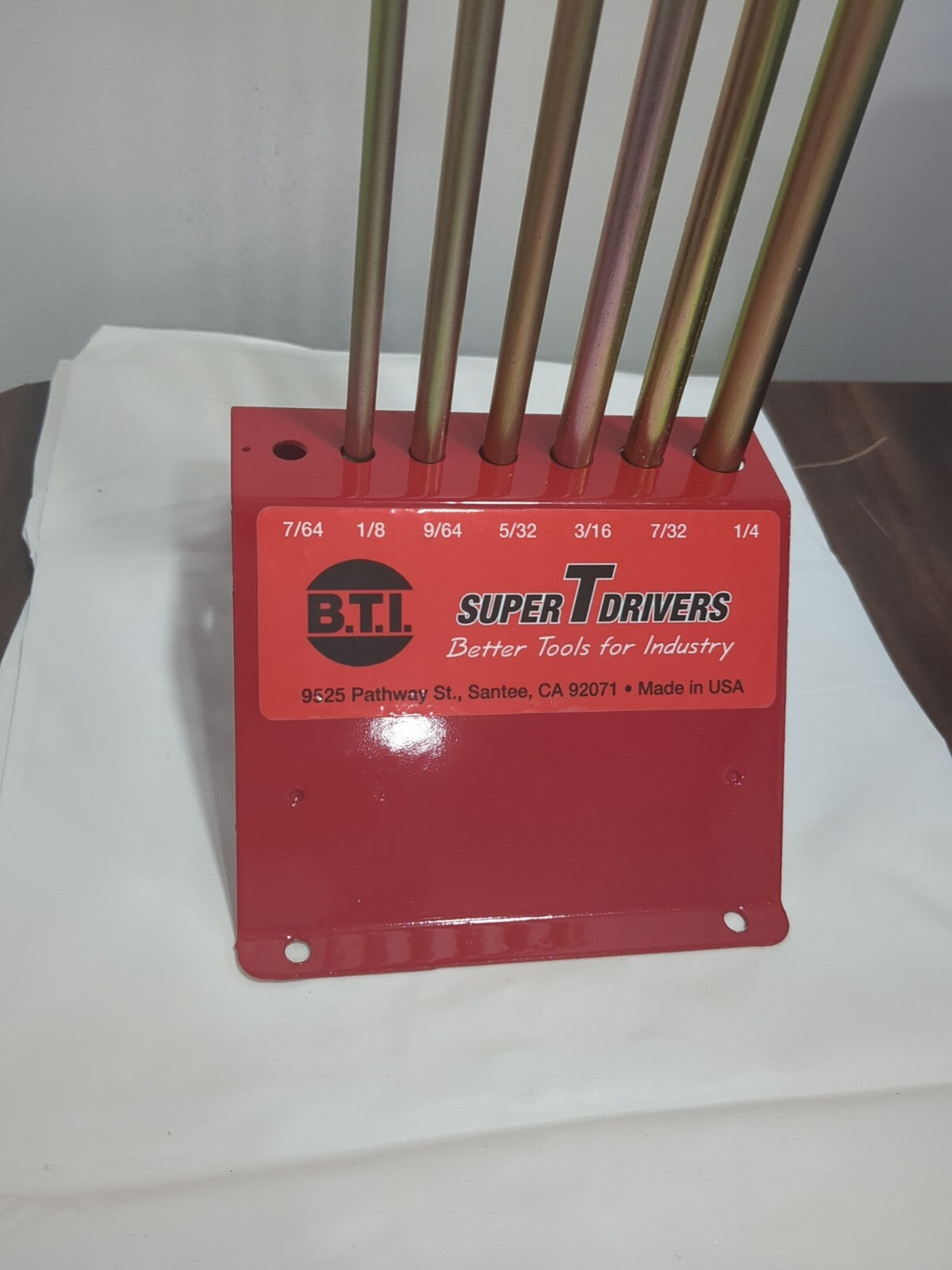 6 Piece T-Handle Hex Key Set BT-T12-SET