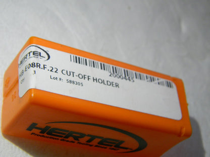 Hertel 1.1800" Right Hand Indexable Cutoff Toolholder HB-E08R.F.22  2000445