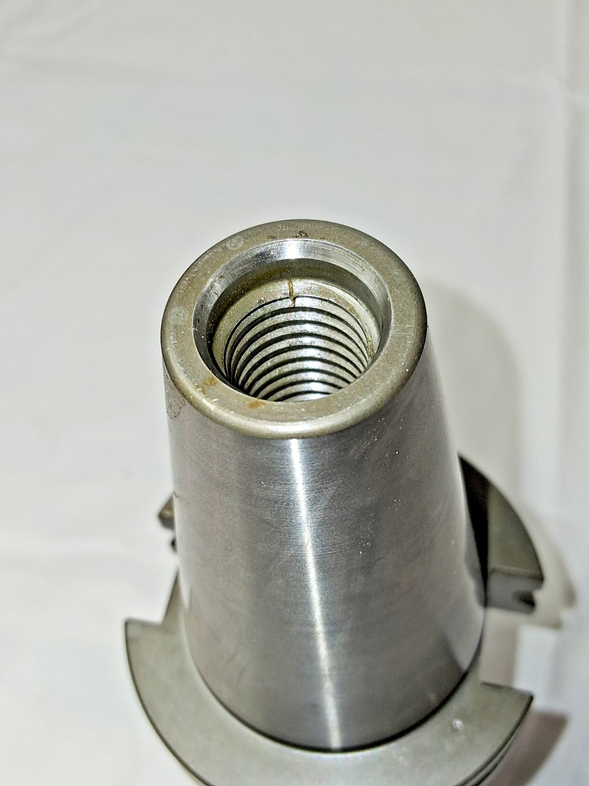 Parlec Taper Shank Rigid Tapping Chuck 1/8" Capacity Through Coolant C40-10