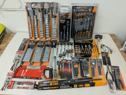 GearWrench 160 Pc. Professional Mixed Hand Tool Set w/ Wrenches, Sockets, Pliers