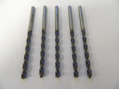 Accupro Jobber Length Drill Bits 9/64" 130° TiAIN Cobalt Qty. 5 05926332