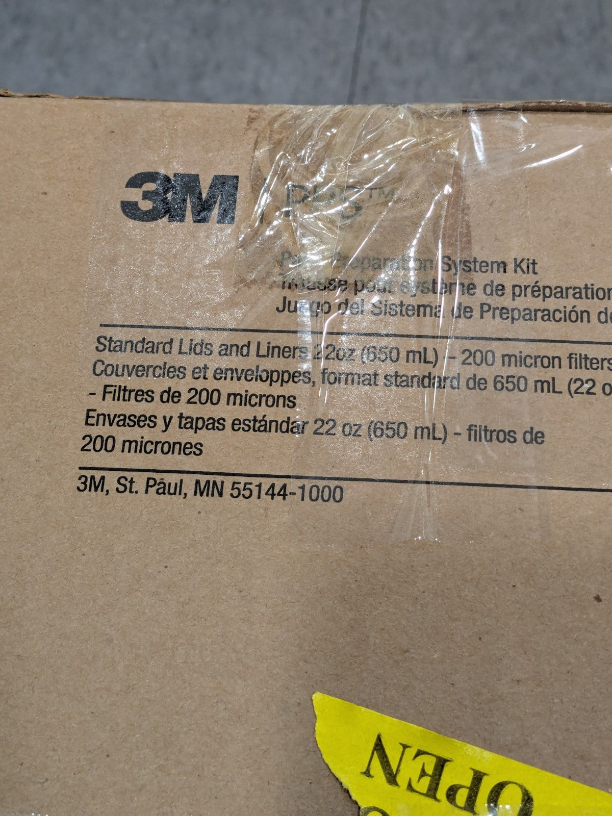 3M Paint Sprayer Accessories 200 Micron Filter, 50 Lids & Liners 7010029840