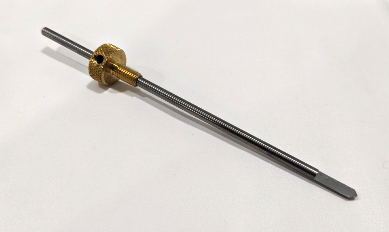 GRAVOTECH Carbide Engraving Cutter 1/8" Shank Dia  0.040" Tip Size  33893