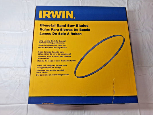 Irwin Blades Welded Bandsaw Blades 12FT 4" L x 1" W x 6 to 10 TPI 87795IBB123760