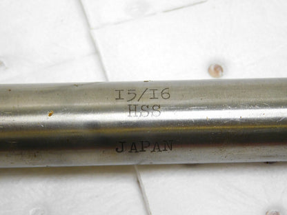 Machine Expansion Reamer 15/16" Dia 0.748 to 0.75" Max Diam Shank 8FL