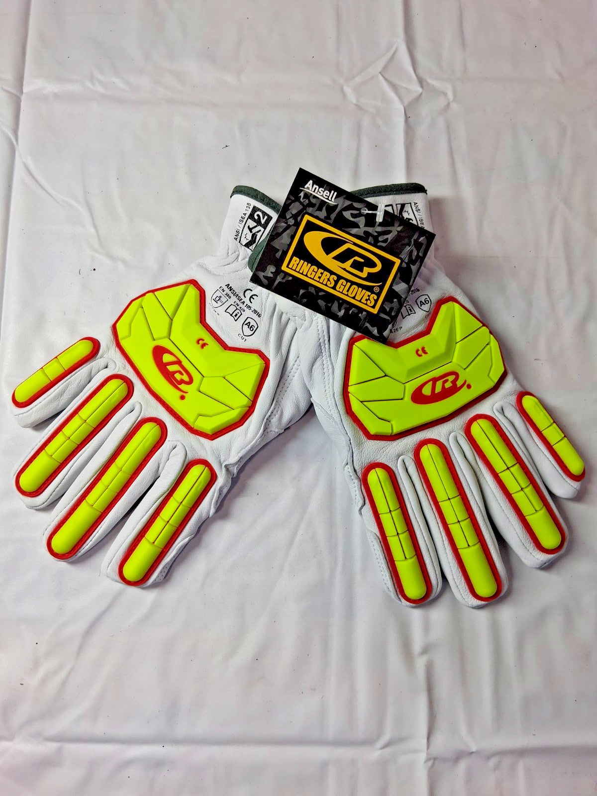 Ansell Cut Puncture &amp; Abrasion-Resistant Gloves SizeL 667-09