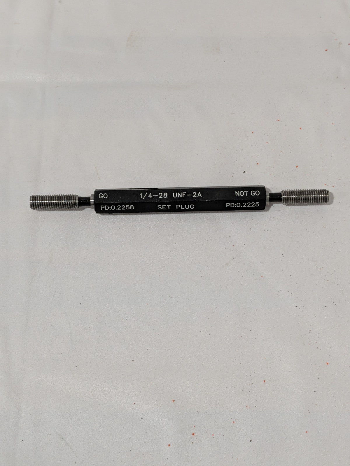 SPI Truncated Taperlock Gage: 1/4-28 UNF, Go & No Go, 2A 23-154-8