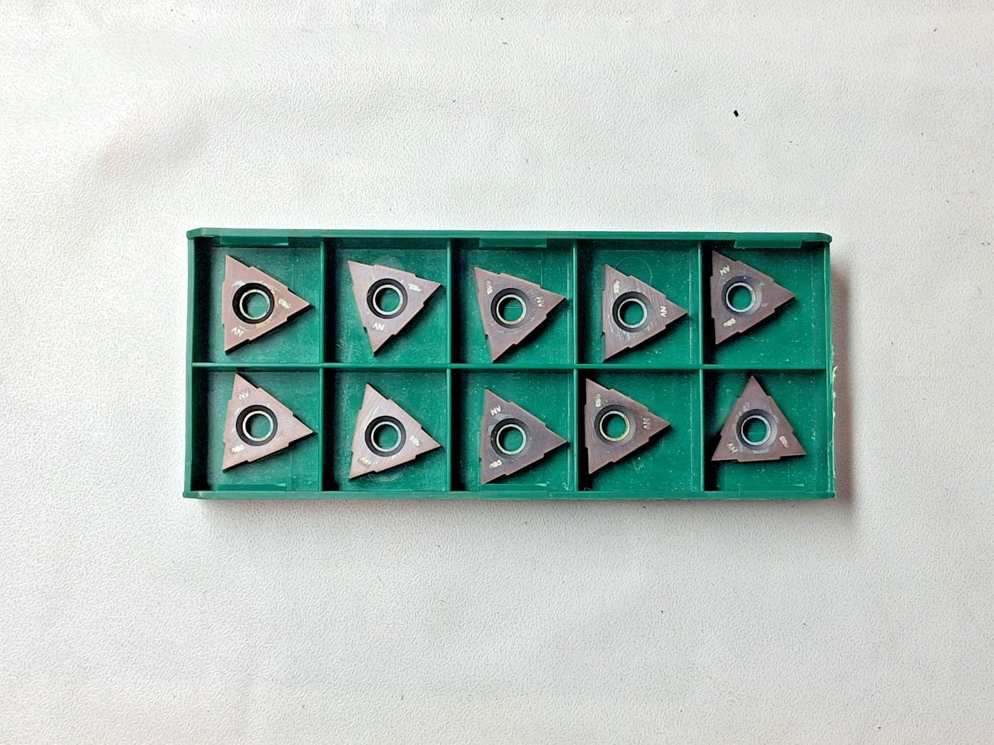 Tool-Flo Carbide Laydown Threading Inserts QTY 10 TPGC32NV 0107000AC22R