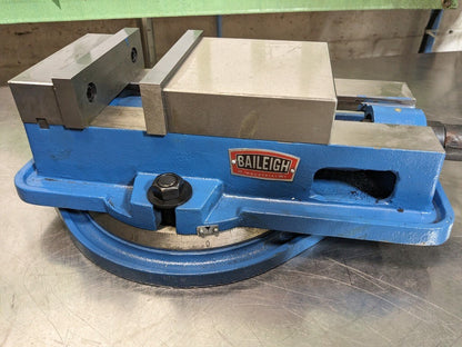 BAILEIGH Machine Vise: Horizontal Swivel Base 1 Station 12-9/16" DAMAGED 1019130