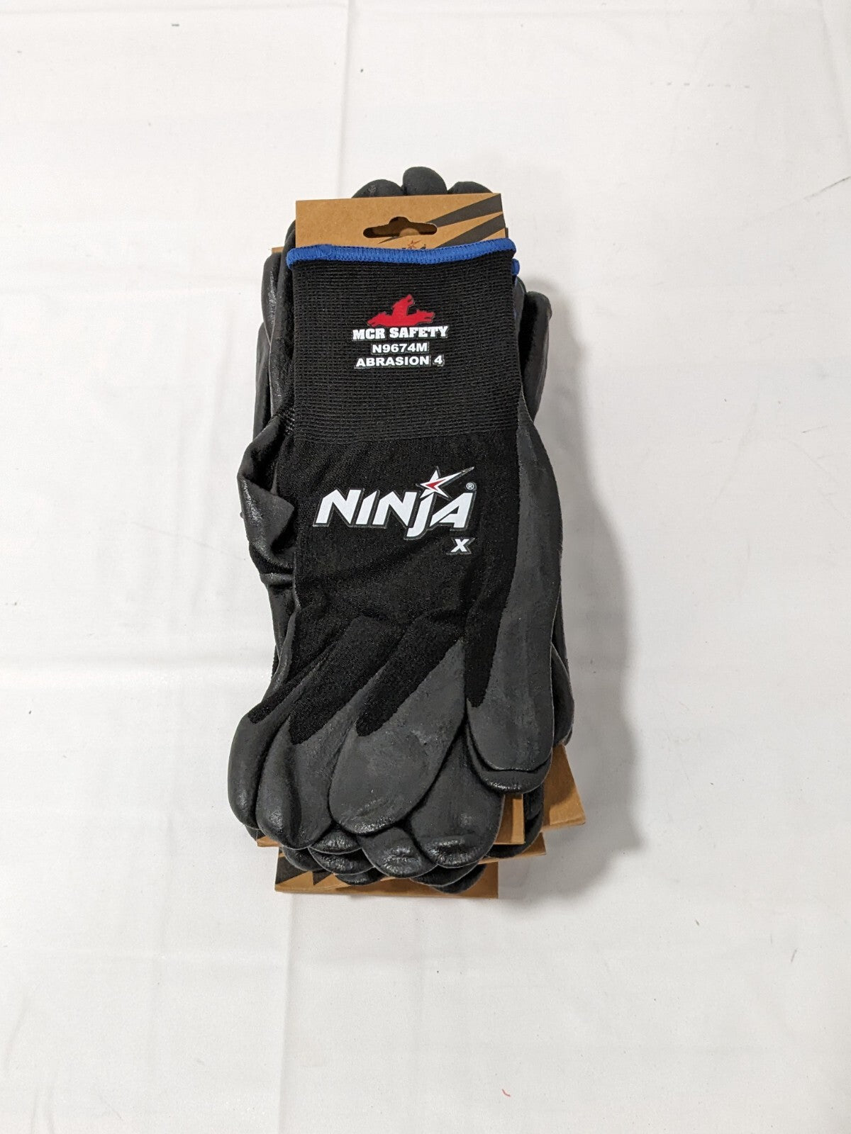 MCR Nitrile Coated Nylon General Protection Work Gloves Size M QTY 10 N9674M