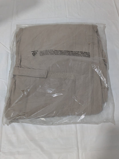 PROPPER Flight Suit Sz 44 Long, Tan, Zipper Closure, 6 Pocket F51154622144L