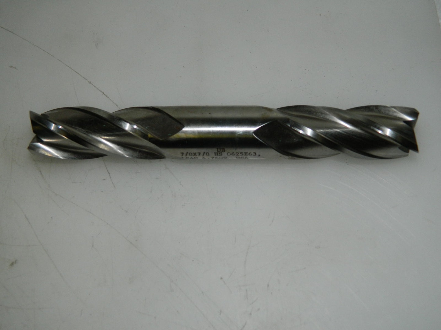 Union Butterfield 7/8" Diam 1-7/8" LOC 4 Fl HSS Square End Mill 511017