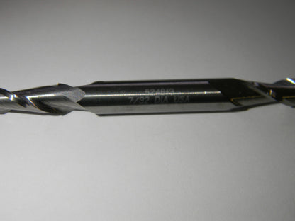Hertel #SCM86218J 7/32" x 1/4" x 1/2" x 2-1/2" 2FL Carbide C