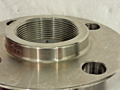 Pro Stainless Steel 4 Bolt Flange 150LB Cap T/H C8 Y1H