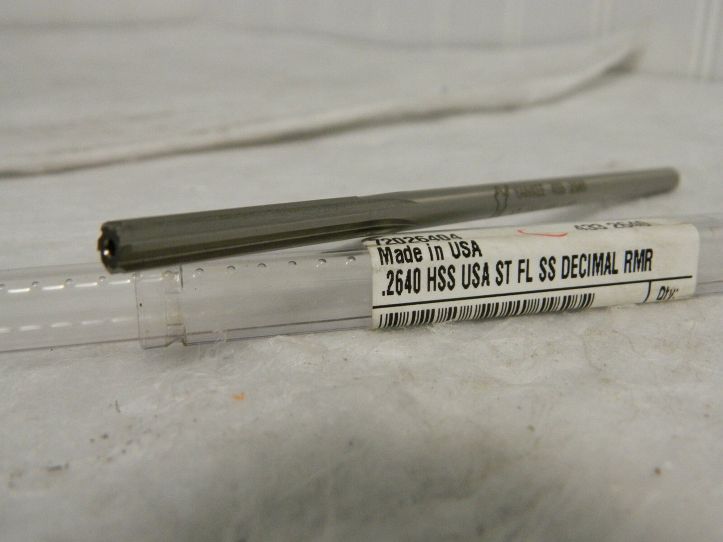 Yankee 0.264" High Speed Steel 6 Flute Chucking Reamer 72026404