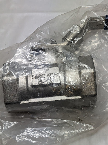 NIBCO Standard Manual Ball Valve: 1" Pipe, Reduced Port NL943KAP
