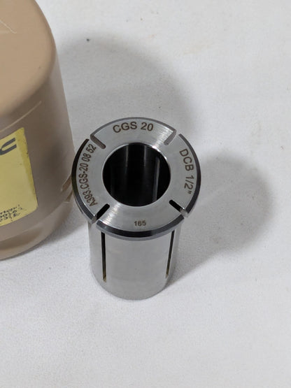 Sandvik Hydraulic Chuck Sleeve: 1/2" ID, 20.00 mm OD, 25.00 mm Head Dia 5723383
