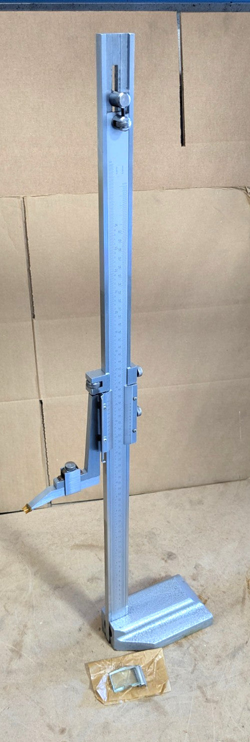 Precision Vernier Height Gage  Stainless Steel  0 to 24"   0.001" Grad