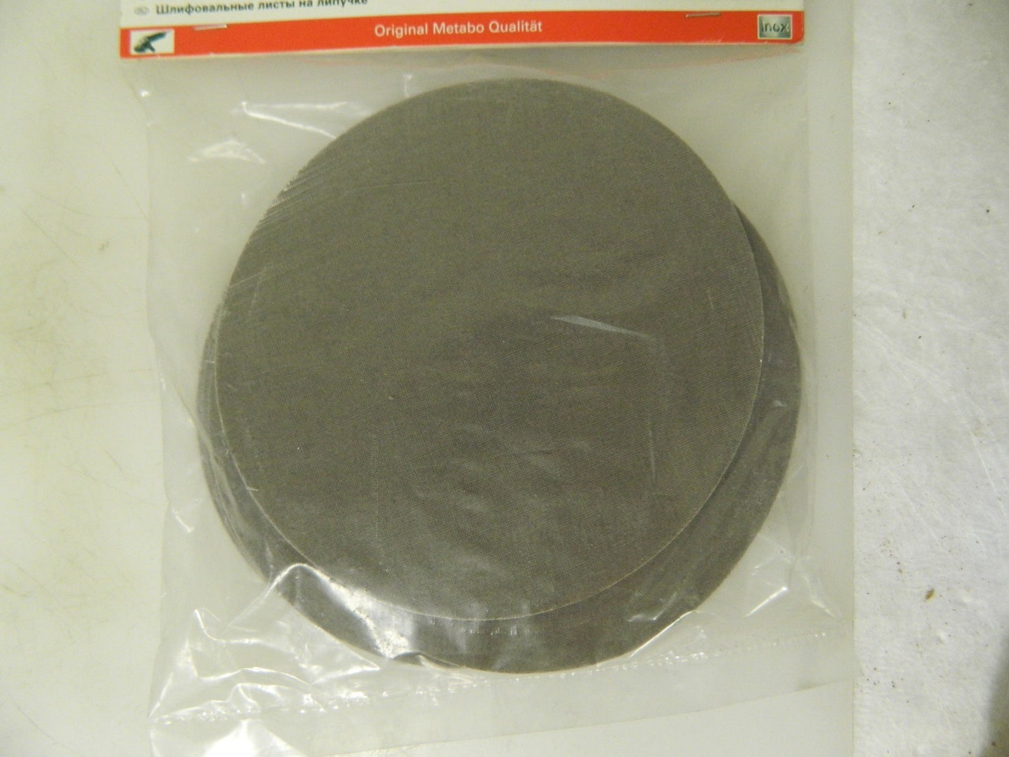 Metabo 5" Diam Pyramid Hook and Loop Sanding Discs QTY 5 P280 626372000