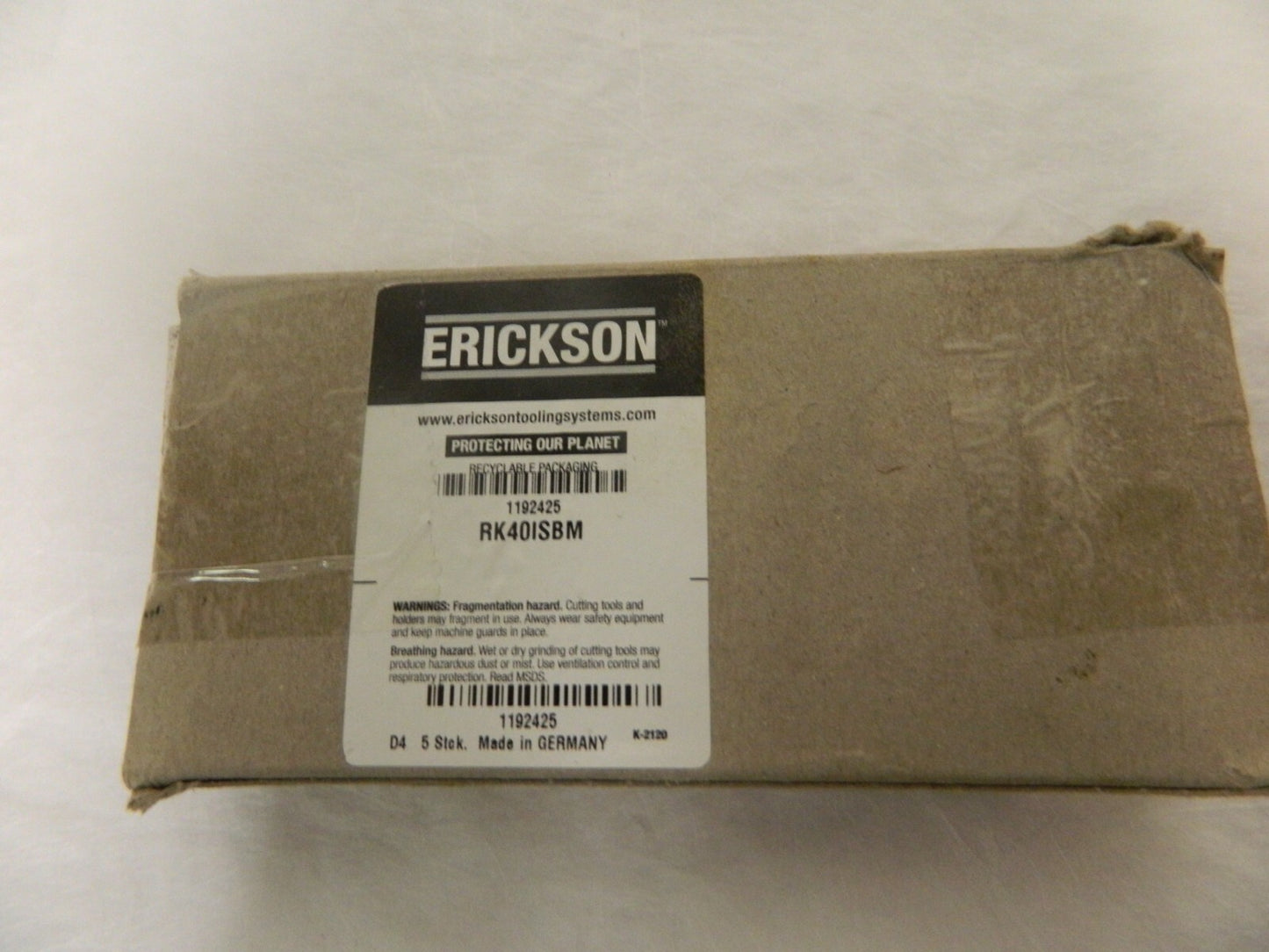 Erickson 0.7402 Diam Retention Knob Box of 5 1192425