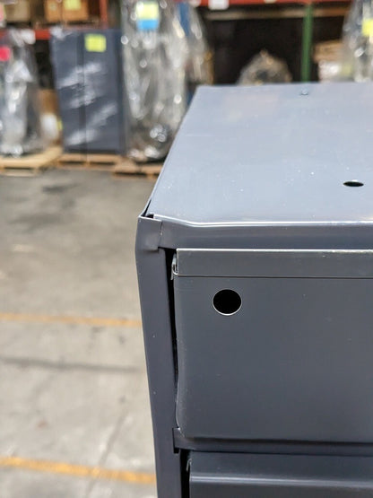 Durham Bin Storage Cabinet 96 Drawer 62 x 34 x 12 Steel Gray 022-95