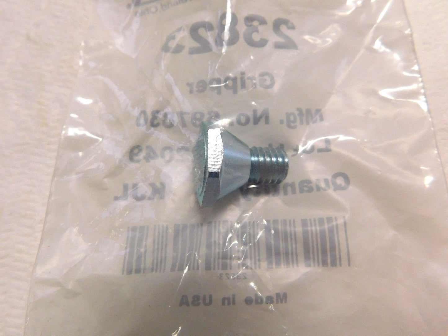 Jergens Carbide-Tipped Hex Head Gripper 3/4" Dia 3/8"-16 Thread Grade Fine 23823