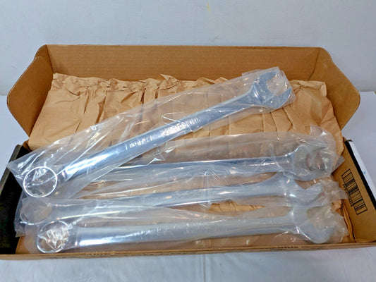 Tekton 4 Piece Combination Wrench Set 1-5/16" to 1-1/2" Range WCB90102