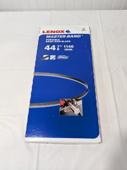 LENOX Portable Bandsaw Blade: 1/2" W, 0.023" Thick, 14-18 TPI 3PK 8011238EW1418