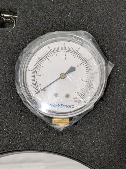 WorkSmart Low Pressure Test Kit Use for Gas WS-PE-285