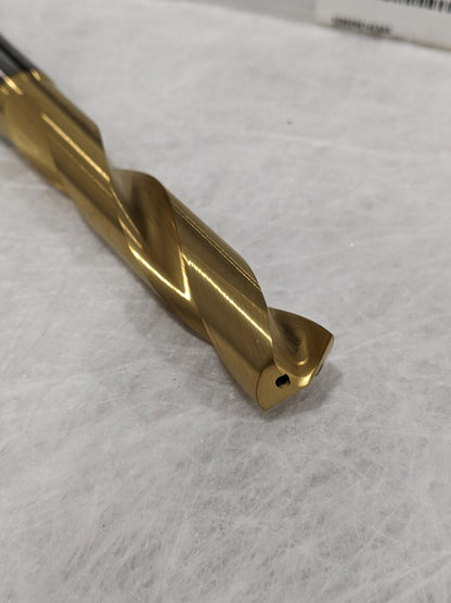 KENNAMETAL Jobber Drill: 13.80 mm Dia, 140 deg Point, Solid Carbide 4149335