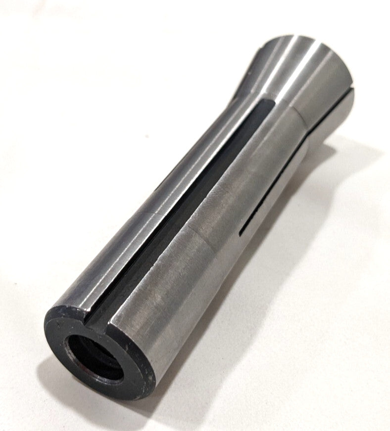 R8 Round Collet  1/4" Bore  7/16-20 Drawbar Thread  Steel  231-4716